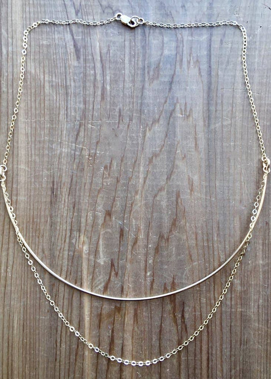 Fortuna Gold Filled Necklace