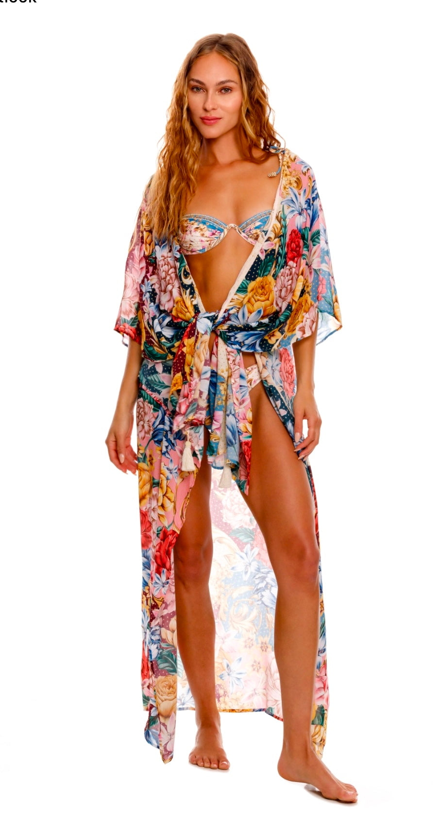 Daria Tunic Cover Up - Agua Bendita