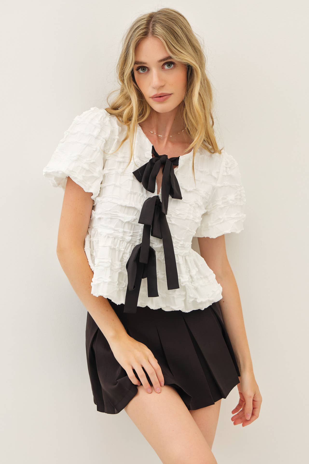 Nightcap Babydoll Bow Top - PRE-ORDER NOW