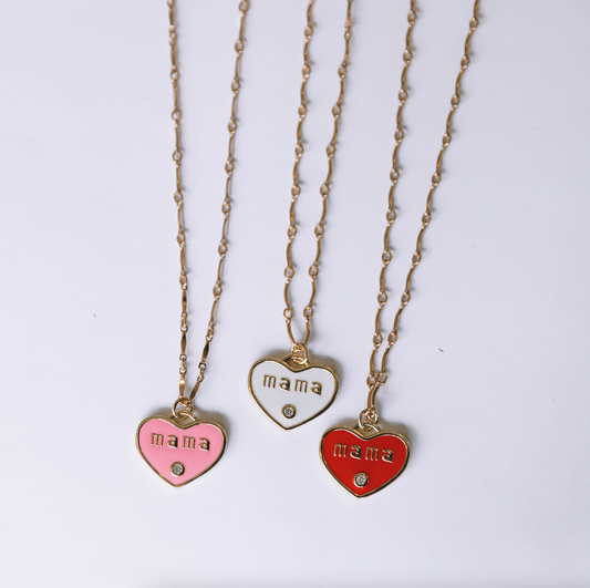 Mama Heart Necklace