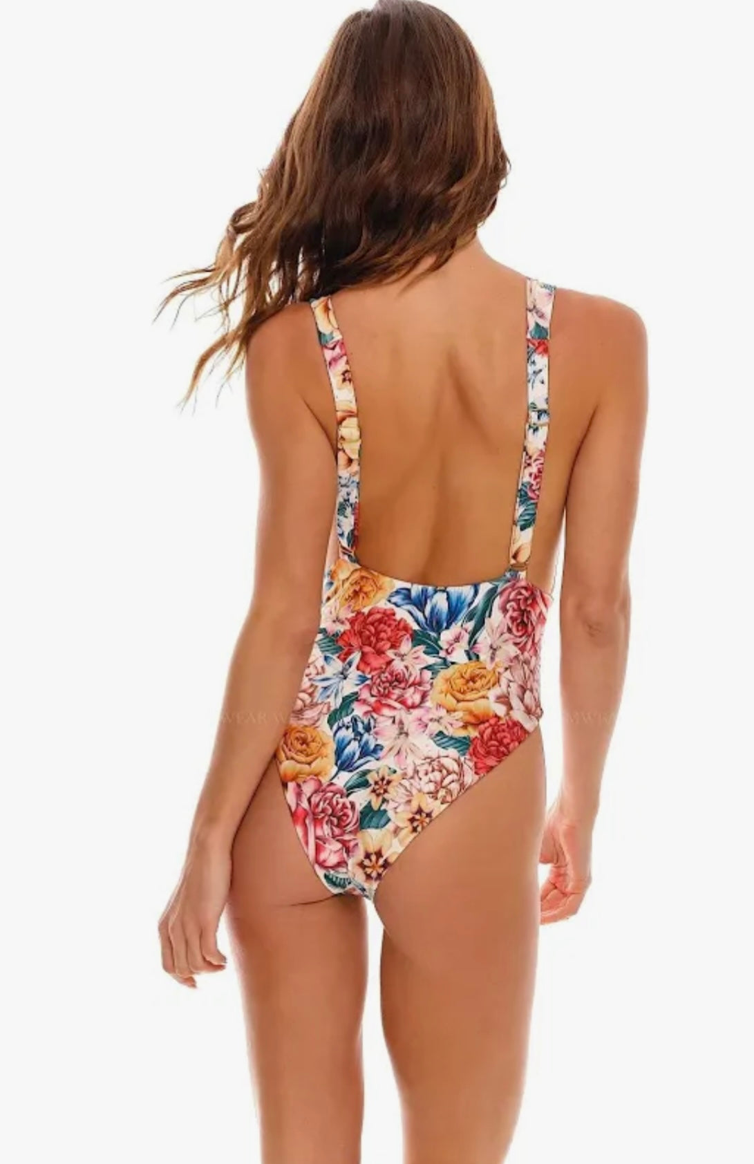 Ellis Belted One Piece Swim Suit - Agua Bendita