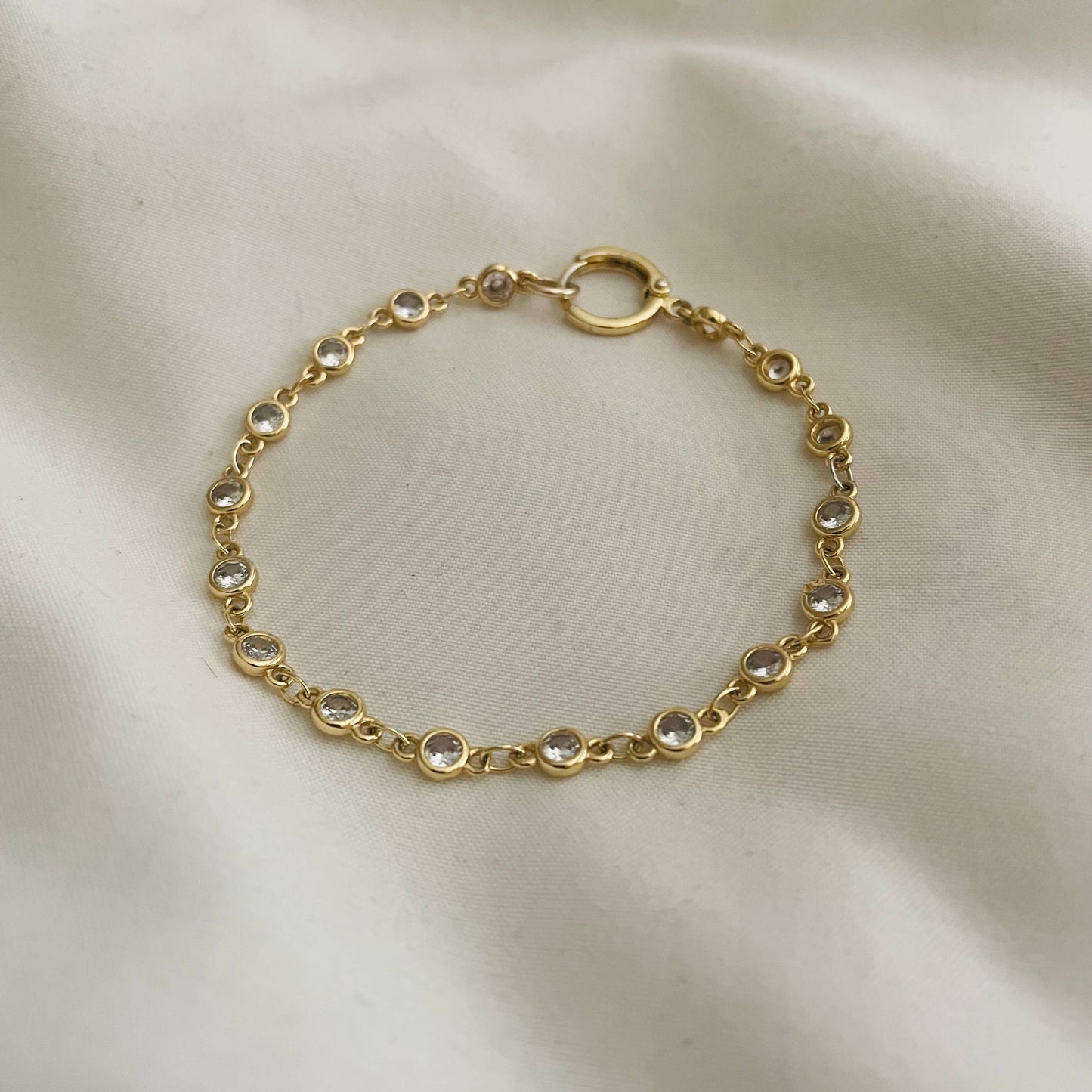 Moon Dance 24k Gold Filled Bracelet
