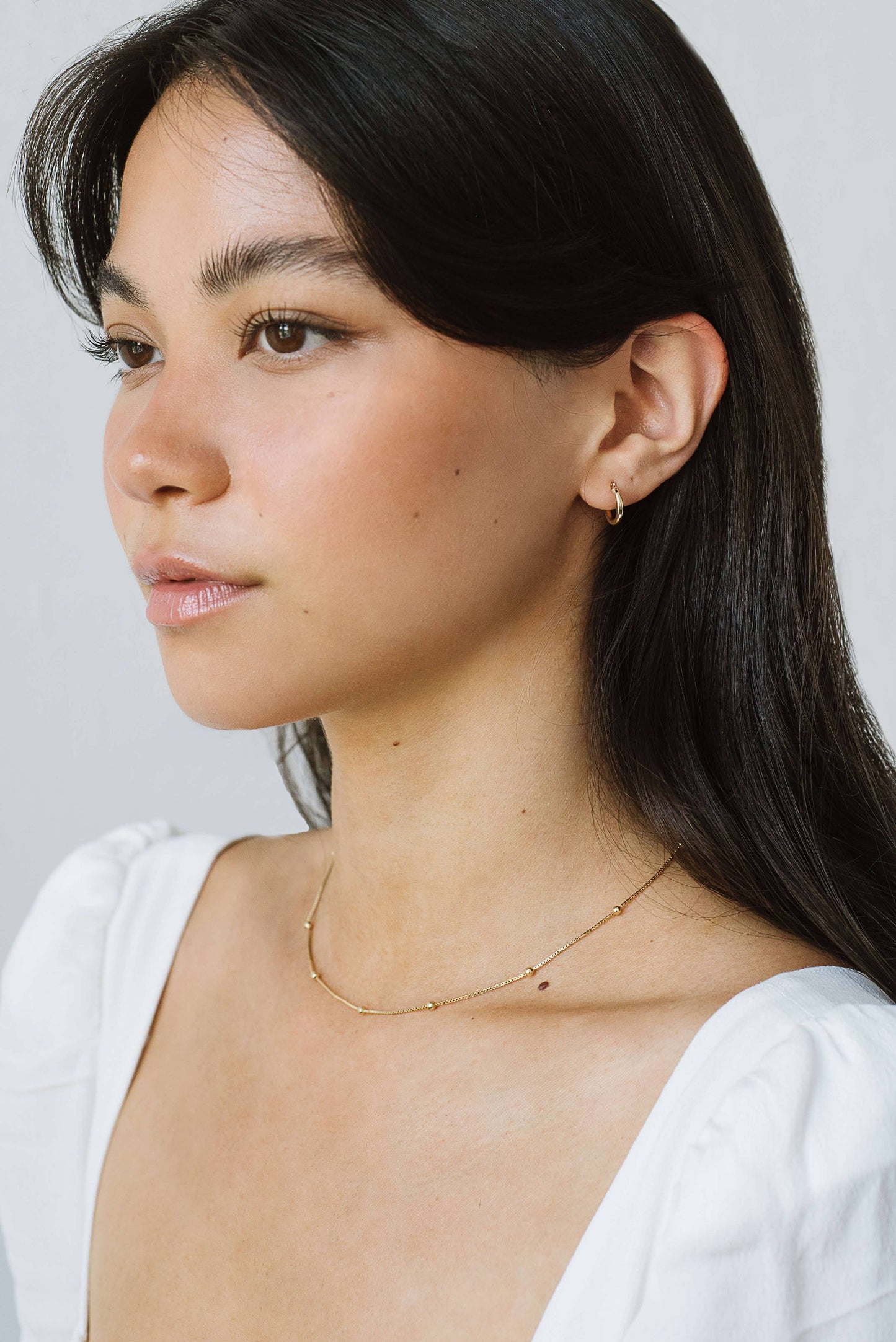 Nina Hoops 12mm - 14K Gold