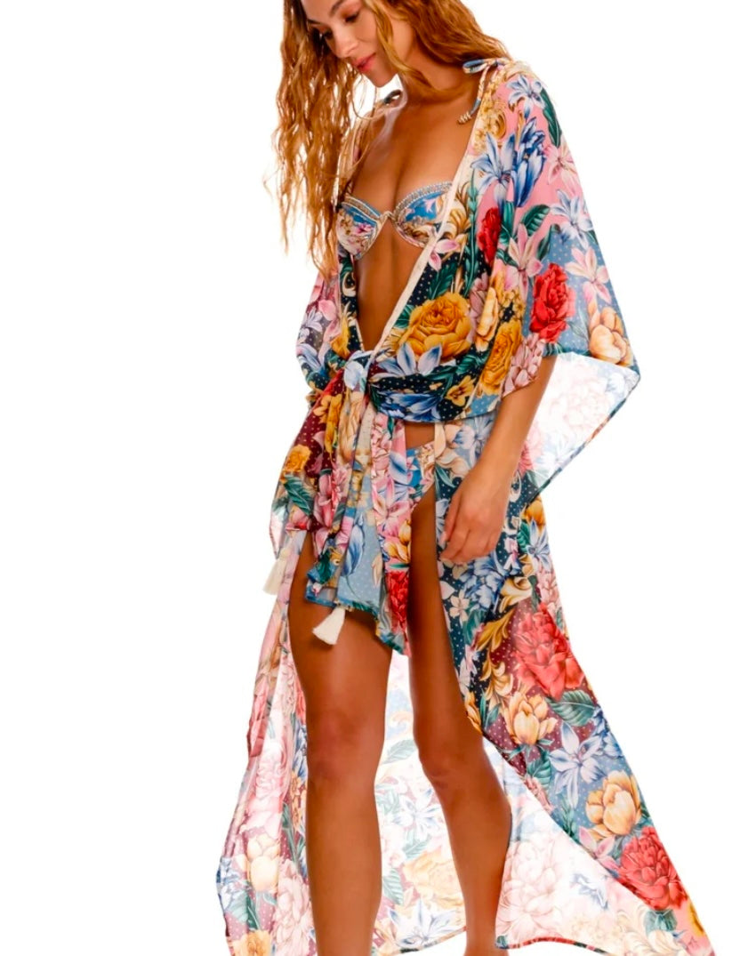 Daria Tunic Cover Up - Agua Bendita