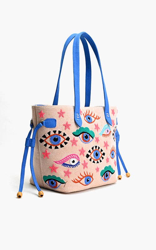 Mystic Gaze Pink Tote