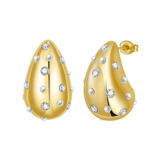 Raindrop CZ Earring