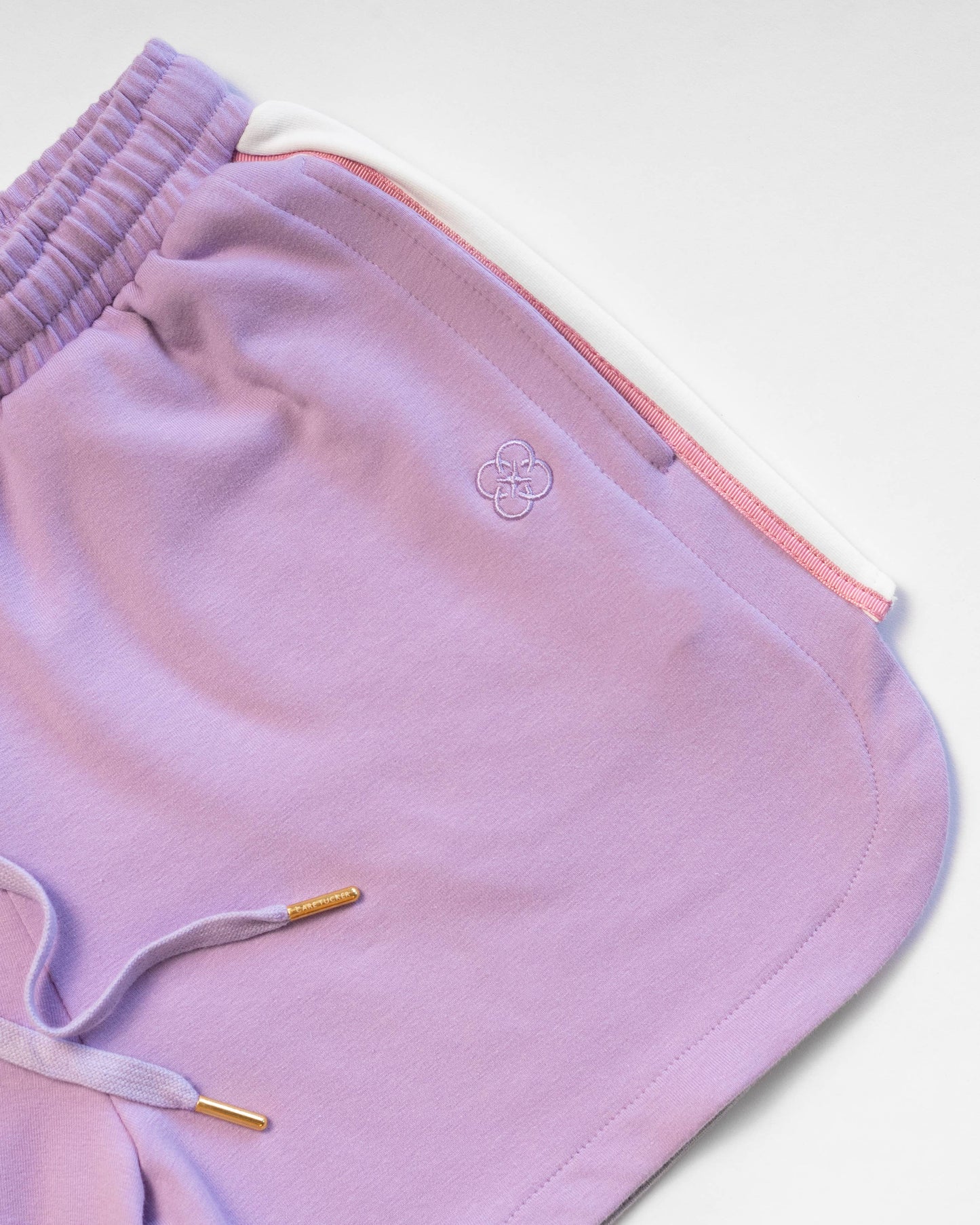 Court Track Shorts Lavender