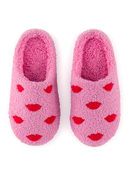 Just Give Me a Kiss Slippers