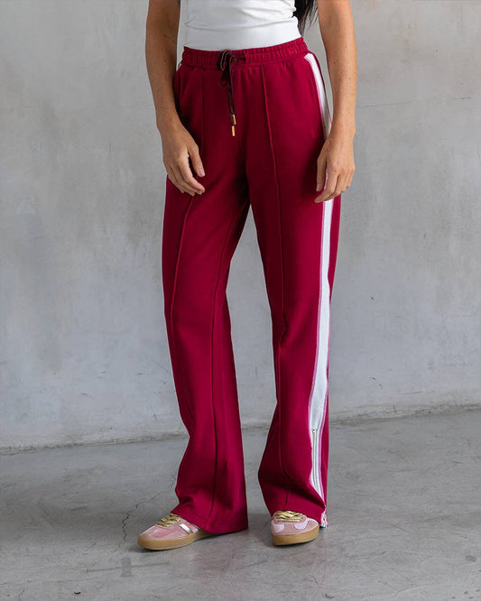 Jordan Interlock Pants Bordeaux